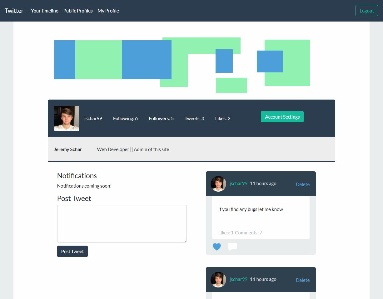 Image of Twitter Clone